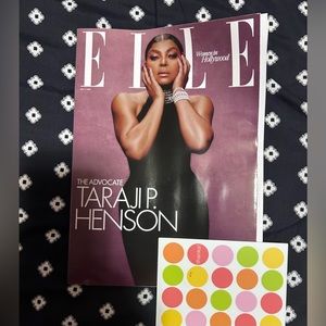 New Elle Magazine -Taraji P. Henson-